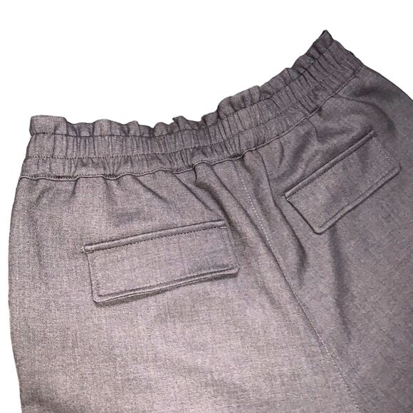 ZARA NWOT ELASTIC WAIST PAPERBAG PANTS Size L - Picture 8 of 12